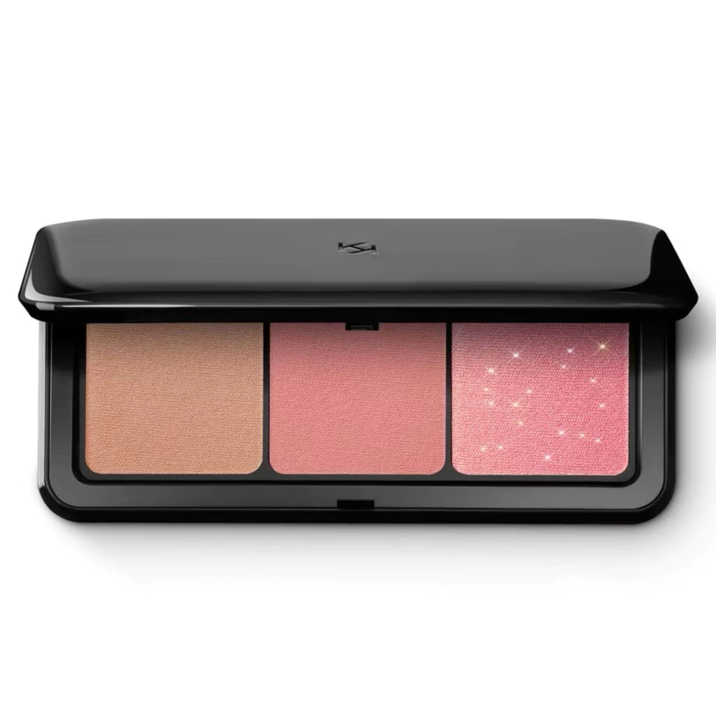 Kiko Milano Multi Finish Trio Blush e Bronzer Palette - 02 Mauve