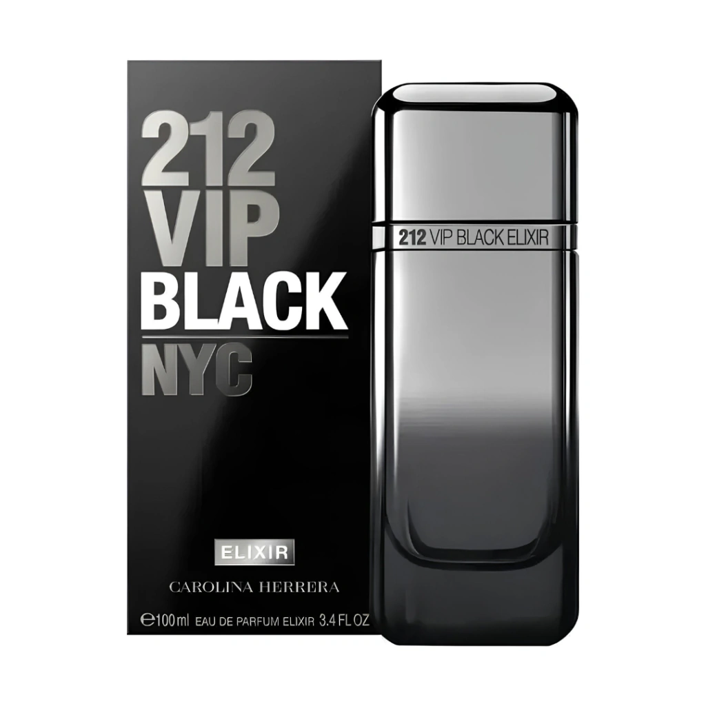 212 Vip Black Elixir | Carolina Herrera - 50ml