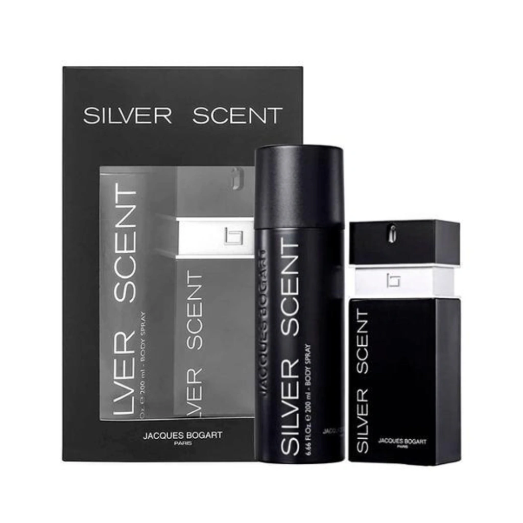 Kit Presenteavel Silver Scent - Perfume 100ml + Body Spray 200ml